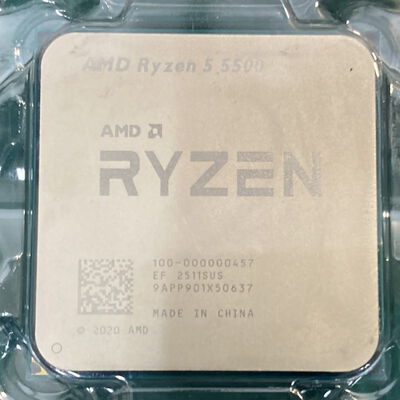【富山本郷店】中古  AMD Ryzen 5 5500 (AM4/3.6GHz/19M/C6/T12/65W) 150184 