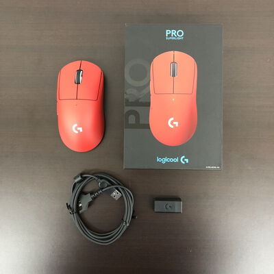 【長野稲里店】中古  Logicool ゲーミングマウス G-PPD-003WL-RD 5110000816 