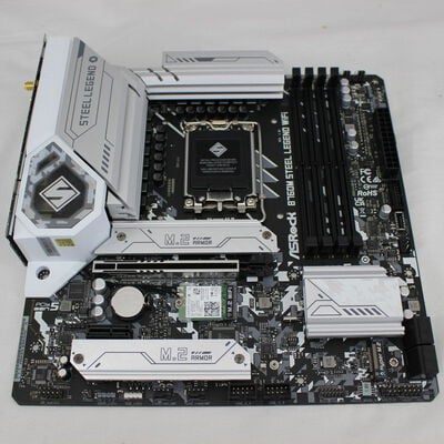 【通販センター】中古  ASRock B760M Steel Legend WiFi (B760 mATX DDR5) 167293 
