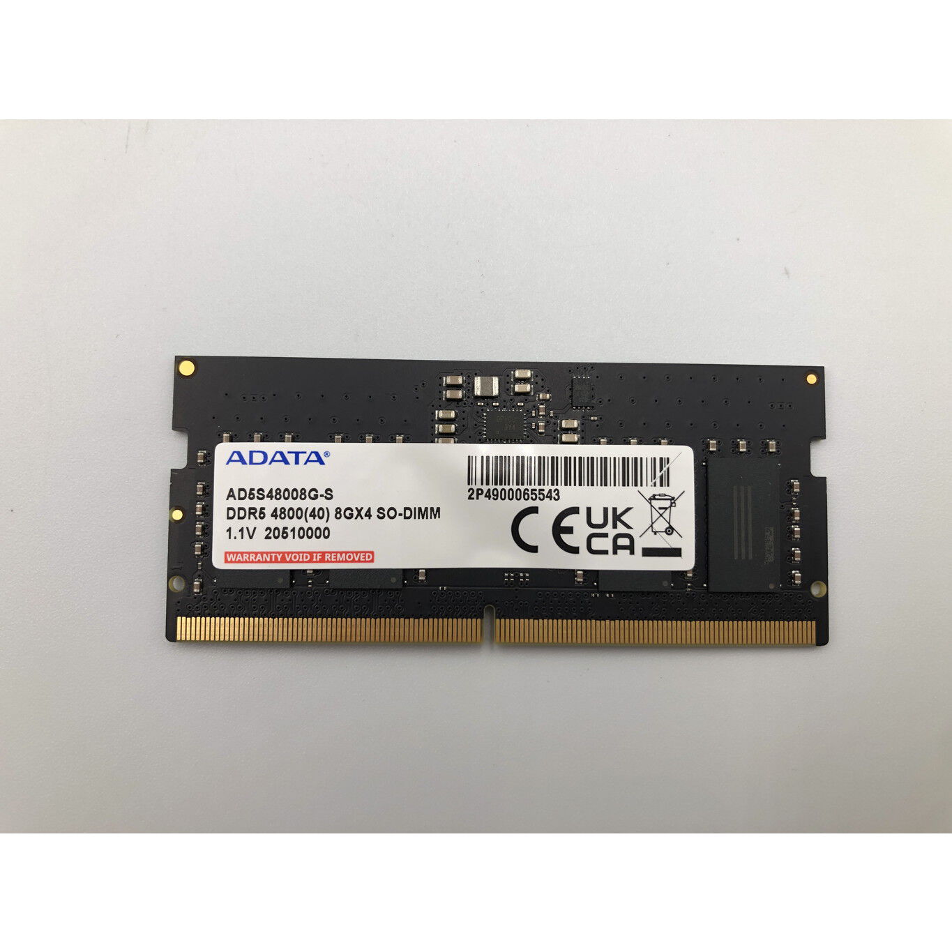 中古 ADATA AD5S48008G-S(DDR5-4800) 4680003745 （375223