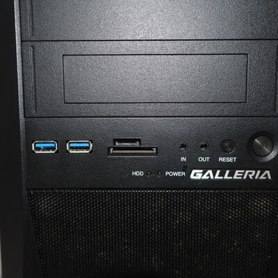 【通販センター】中古  THIRDWAVE GALLERIA KT(Intel Core i7 8700/16GB DDR4 (PC4)/SSD960GB/DVDマルチ/NVIDIA GeForce GTX 1060 6GB/W11H64 MAR) 201877【7/30値下げ!】 