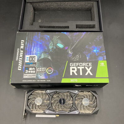 【熊本浜線店】中古  玄人志向 GG-RTX3070-E8GB/TP (RTX3070 8G) 143905 
