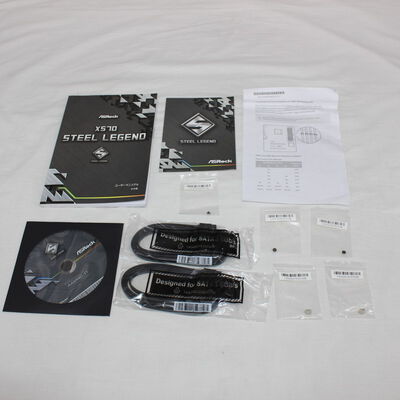 【通販センター】中古  ASRock X570 Steel Legend (X570 AM4 ATX DDR4) 140058 