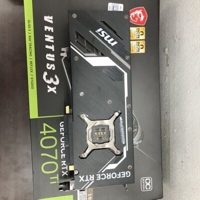 【福山ココローズ店】中古  MSI GeForce RTX 4070 Ti VENTUS 3X 12G OC (RTX4070Ti 12GB) 154205 