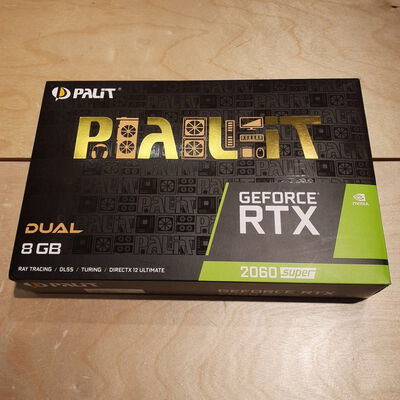 【鹿児島店】中古  Palit NE6206S018P2-1160A-1(RTX2060 SUPER Dual 8G) 192416 