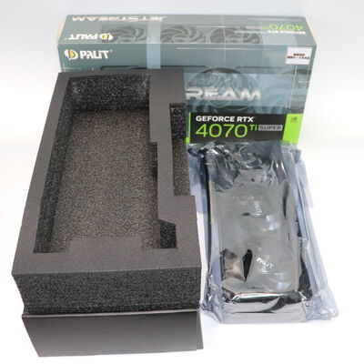 【札幌店】中古  Palit NED47TSS19T2-1043J JetStream OC (RTX4070Ti SUPER 16GB) 164254 