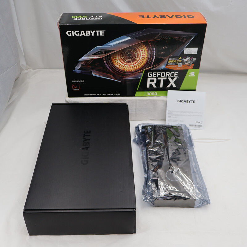 中古 GIGABYTE GeForce RTX 3080 TURBO 10GB Rev1 (RTX3080 10GB