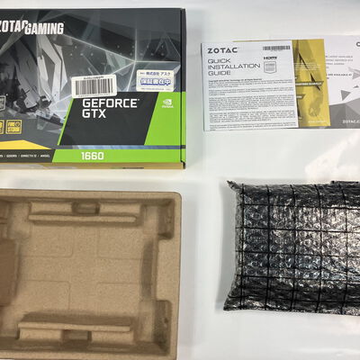 【仙台店】中古  各社 Geforce GTX1660 (6GB PCI-E GDDR5) 139189 