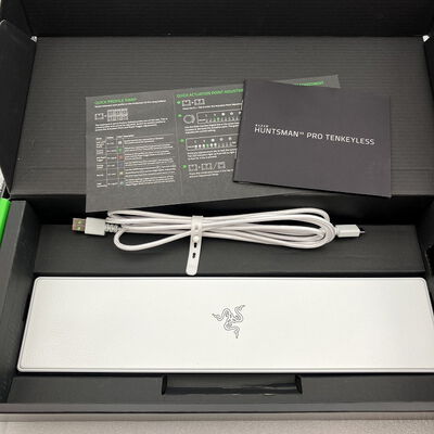 【新潟店】中古  RAZER Huntsman V3 Pro Tenkeyless ホワイト（RZ03-04981800-R3J1） 3290007585 
