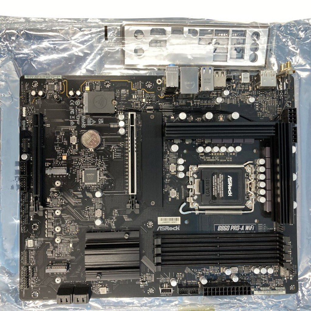 中古 ASRock B860 Pro-A WiFi (B860 1851 ATX DDR5) 3310006753