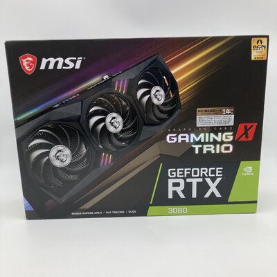 【神戸・三宮店】中古  MSI GeForce RTX 3080 GAMING X TRIO 10G (RTX3080 10G) 143511 