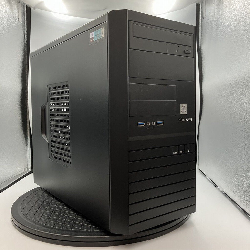 Windowsデスクトップ THIRDWAVE i5-10400 8GB SSD238GB 中古 THIRDWAVE Magnate IM(i5 10400/64GB/SSD512GB/GTX1650/DVDMt