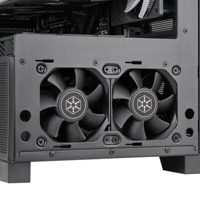 SilverStone  Lucid 05 SST-LD05-B-ARGB (ATX ガラス ブラック) 