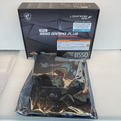 【京都店】中古  MSI MPG B550 GAMING PLUS (B550 AM4 ATX DDR4) 142929 