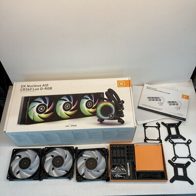 【京都店】中古  EKWB CR360 Lux D-RGB(360mm ARGB 水 BK) 3180006348 