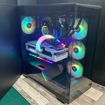 【広島店】中古  自作PC(Ryzen 7 7800X3D/32GB/SSD1TB/RX9070XT 16GB/ODD無し/GigabitLAN/WIFI/W11H) 3320005301 