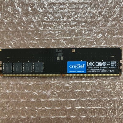 【宮崎恒久店】中古  Crucial CT32G52C42U5.M16G1(DDR5 PC5-41600 32GB) 1460026052 