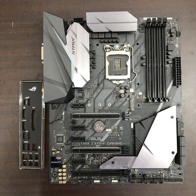 【福山ココローズ店】中古  ASUS ROG STRIX Z370-F GAMING (Z370 1151 ATX DDR4) 136224 
