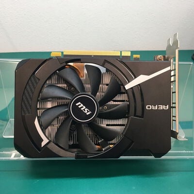 【佐賀南部バイパス店】中古  MSI GeForce GTX 1660 SUPER AERO ITX OC (GTX1660 SUPER) 141207 