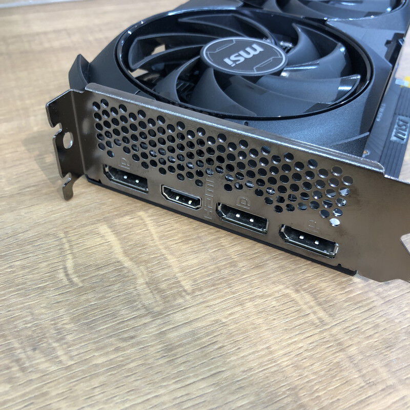 MSI GeForce RTX 4060 VENTUS 2X BLACK 中古 MSI 〔中古〕MSI GeForce RTX 4060 Ti VENTUS 2X BLACK 16G OC