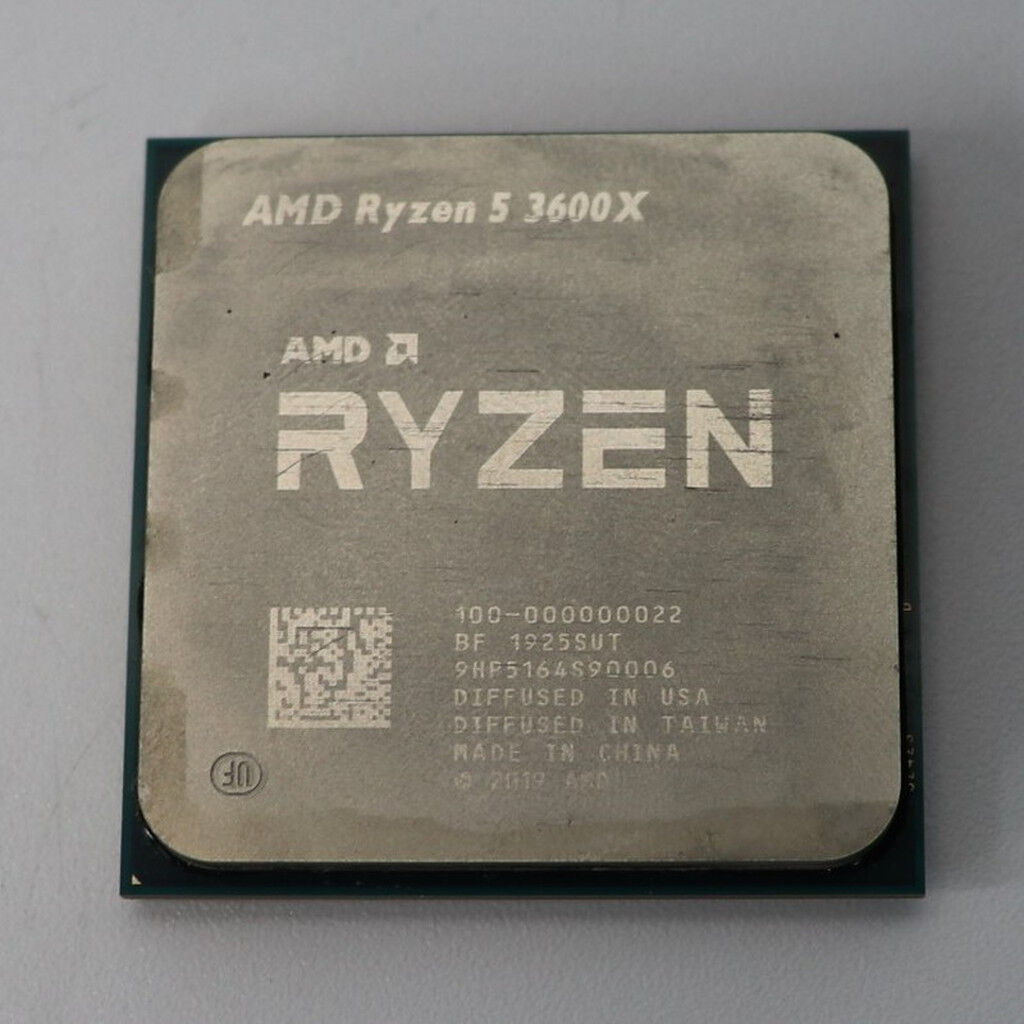 中古 AMD Ryzen 5 3600X (AM4/3.8/35M/C6/T12/95W) 140026