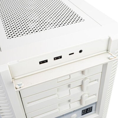 SilverStone  FLP02 SST-FLP02W (ATX アイボリーホワイト) 