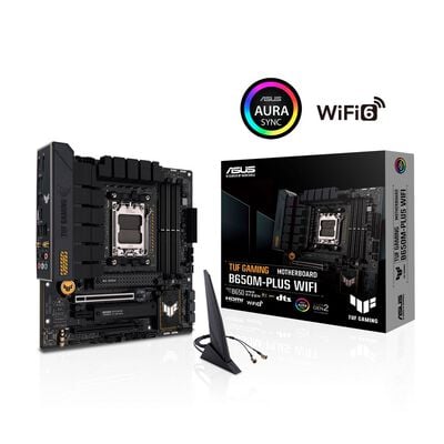 ASUS  TUF GAMING B650M-PLUS WIFI (B650 AM5 MicroATX) 