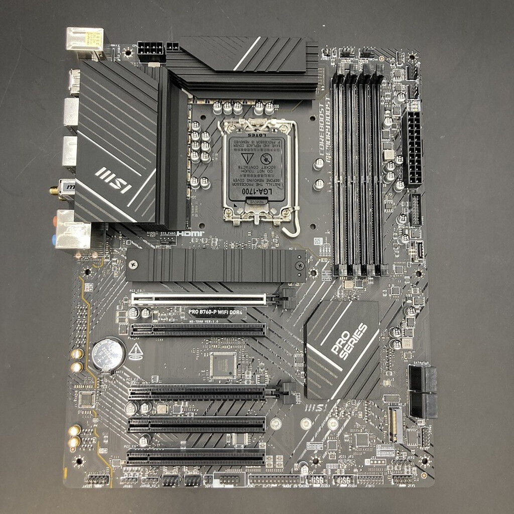 中古 MSI PRO B760-P WIFI DDR4/TW (B760 1700 ATX DDR4