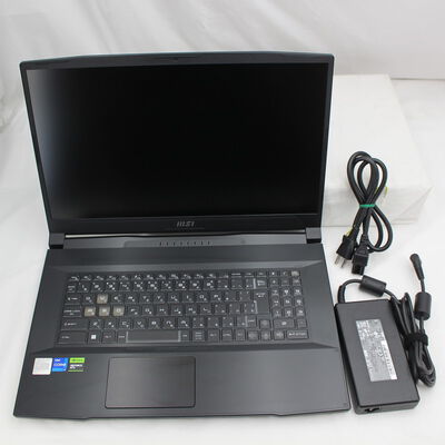 【通販センター】中古  MSI Katana 17 B12V Katana-17-B12VFK-038JP(Intel Core i7 12650H/16GB/SSD1TB/なし/NVIDIA GeForce RTX 4060 8GB Laptop GPU/17.3/1920x1080/Wi-Fi/W11H64 MAR) 185912【7/2大決算値下げ!】 
