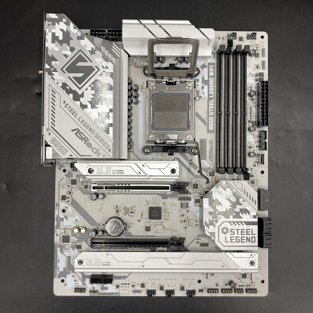 中古 ASRock B650 Steel Legend WiFi (B650 AM5 ATX) 5370000821