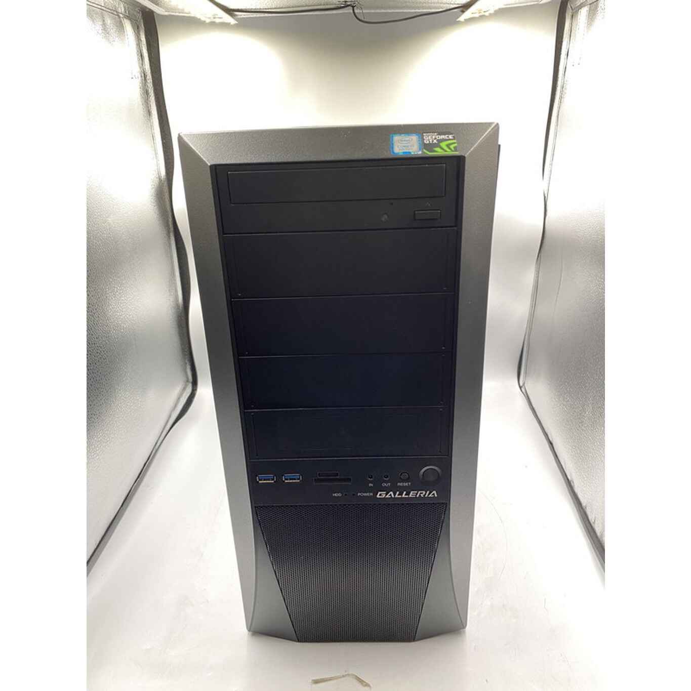 中古 GALLERIA XT (i7 8700/16GB/SSD500GB/HDD1TB/GTX1660Ti/W11H