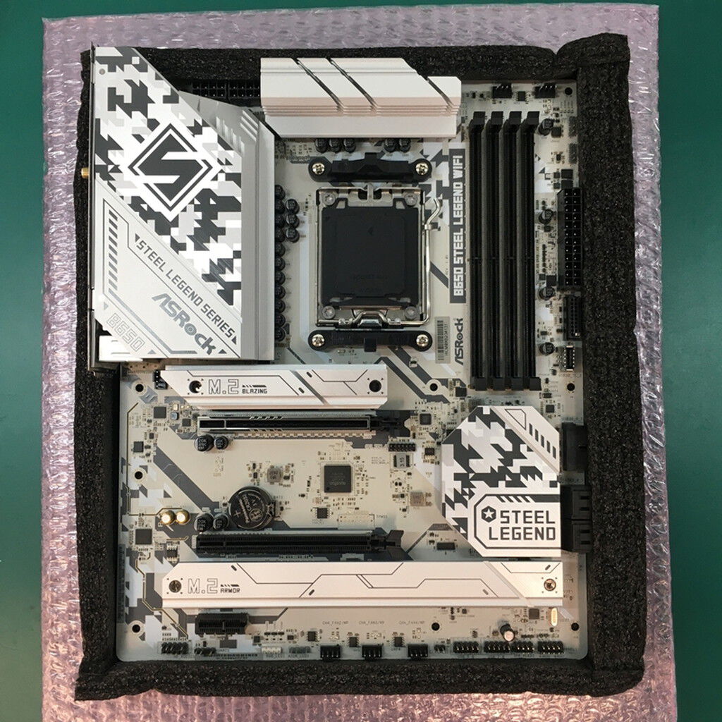 中古 ASRock B650 Steel Legend WiFi (B650 AM5 ATX) 5250001528