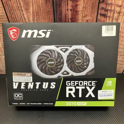 【富士青葉店】中古  MSI GeForce RTX 2070 SUPER VENTUS OC (RTX2070 SUPER 8GB PCIE) 140108 