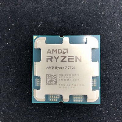 【盛岡都南店】中古  AMD Ryzen 7 7700 (AM5/3.8GHz/40M/C8/T16/65W) 1460024624 