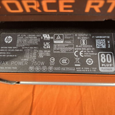 【なんば店】中古  HP OMEN 30L (10850K/64GB/SSD1TB+HDD2TB/RTX3090/WLAN/W11P) 3280021178