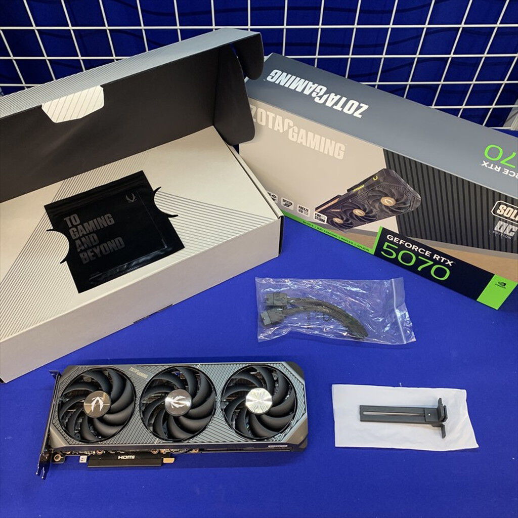 中古 ZOTAC ZT-B50700J-10P SOLID OC (RTX5070 12GB) 176911 （359618