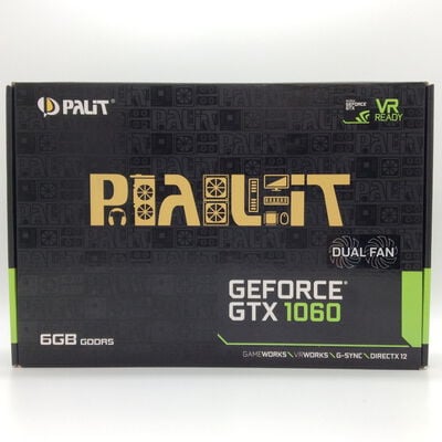 【浜松店】中古  Palit NE51060015J9-1060D(GTX1060 6G GD5 1D1H3P) 132005