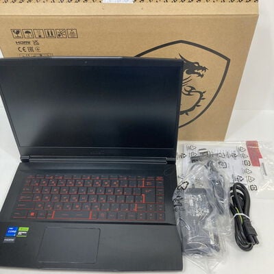 【神戸・三宮店】中古  MSI Thin GF63 12VF (i5-12450H/16GB/SSD512GB/RTX4060/W11H) 3430006070 