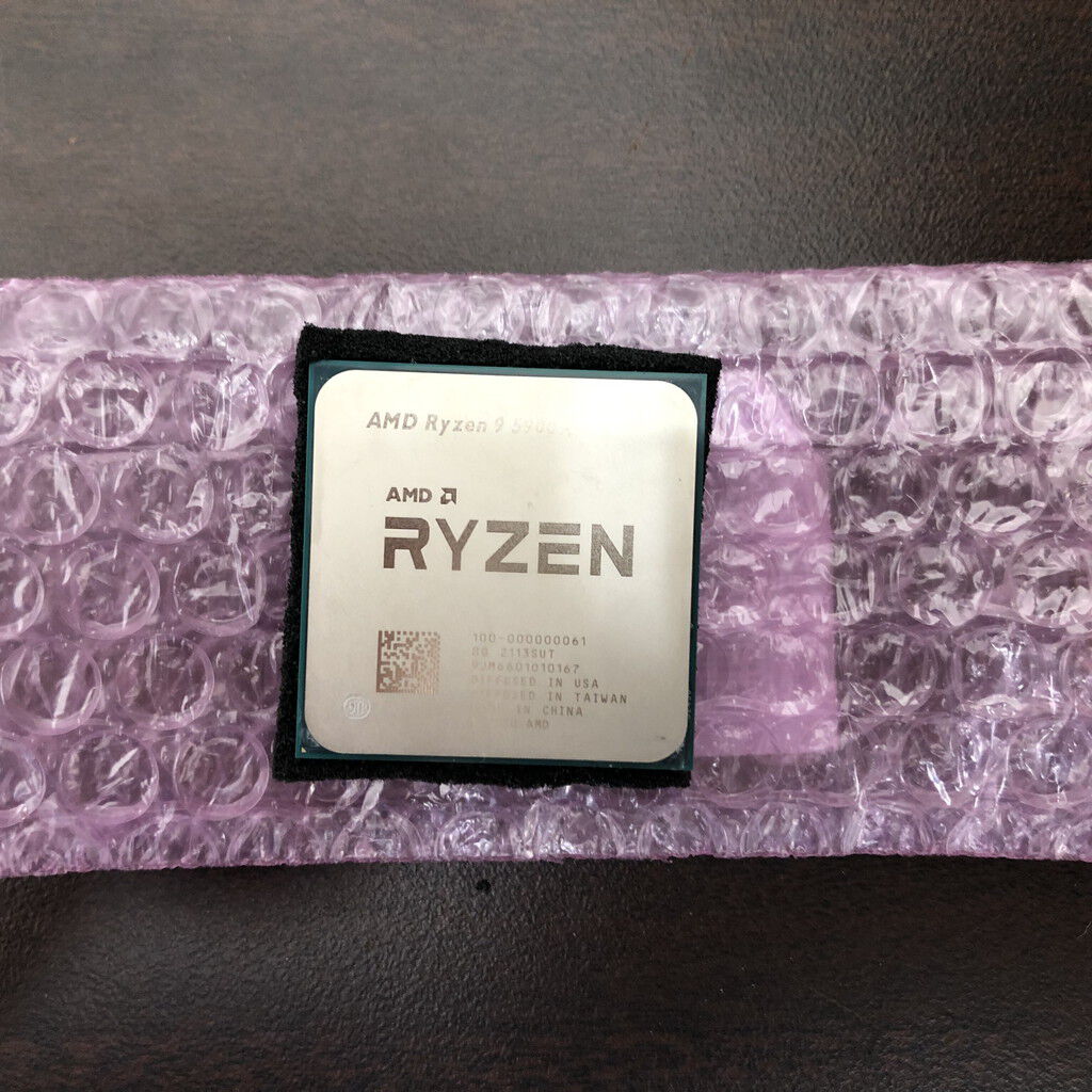 中古 AMD Ryzen 9 5900X (AM4/3.7/70M/C12/T24/105W) 143914 （365046