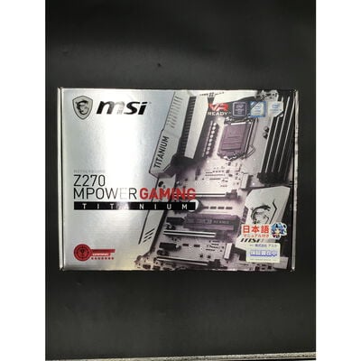 【秋葉原本店】中古  MSI_Z270_MPOWERGAMING_TITANIUM(Z270_1151_ATX_DR4) 3410013176 