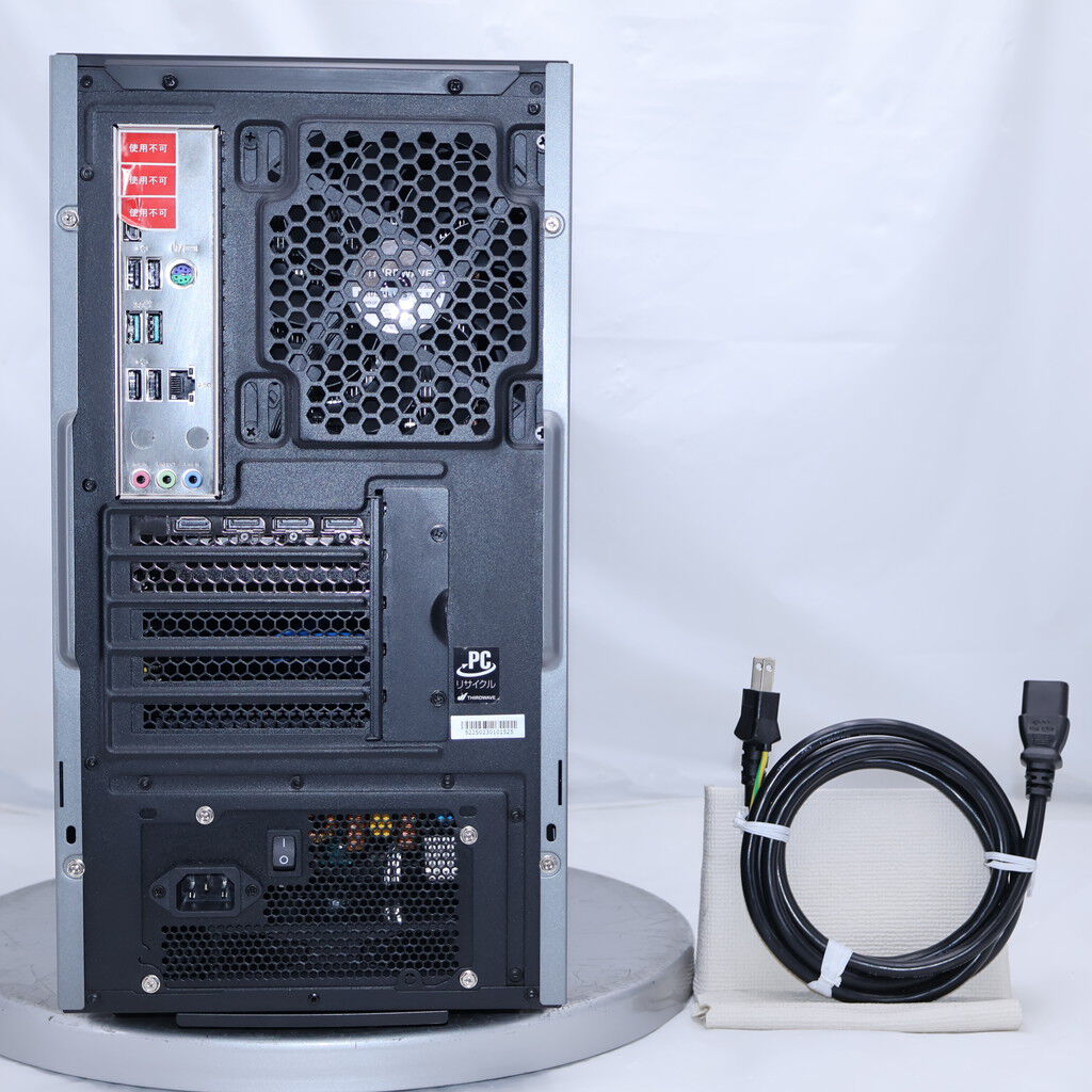 中古 THIRDWAVE GALLERIA SKM(Intel Core i5 12400F/16GB DDR4 (PC4