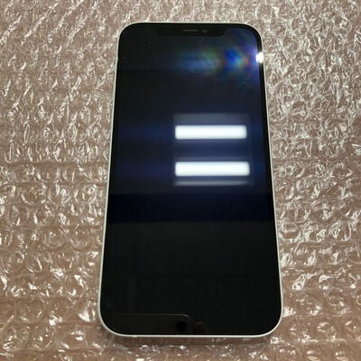 【宮崎恒久店】中古  【SIMロック解除済み】【SoftBank】Apple iPhone12 6.1インチ 128GB (ホワイト) MGHV3J/A 155558 