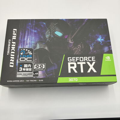 【なんば店】中古  玄人志向 GG-RTX3070-E8GB/OC/DF/LHR(RTX3070 8G) 3280023857 