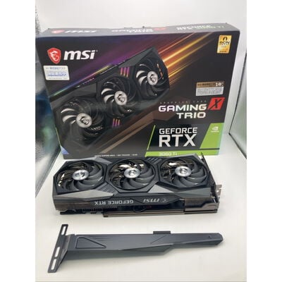 【仙台店】中古  MSI GeForce RTX 3060 Ti GAMING X TRIO (RTX3060Ti 8GB) 144192 