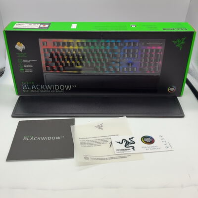 【宇都宮鶴田店】中古  Razer BlackWidow V3 JP Yellow Switch (RZ03-03542300-R3J1) 146993 