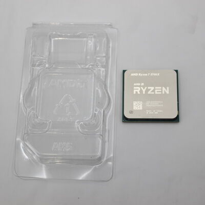 【通販センター】中古  【ジャンク品/保証無/返品質問不可】AMD Ryzen 7 5700X BOX (AM4/3.4GHz/36M/C8/T16/65W) 191699 