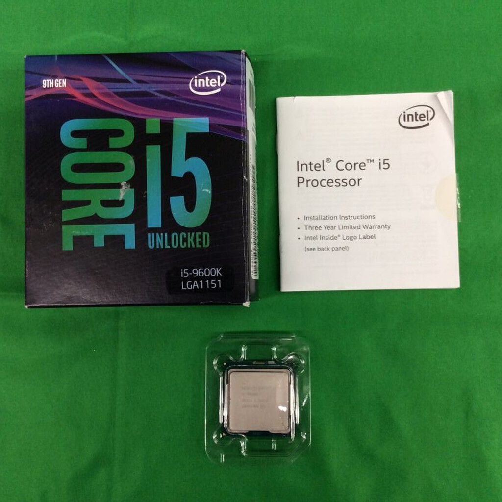 中古 INTEL Core i5-9600K (1151/3.70GHz/9M/C6/T6) 138480 （361873