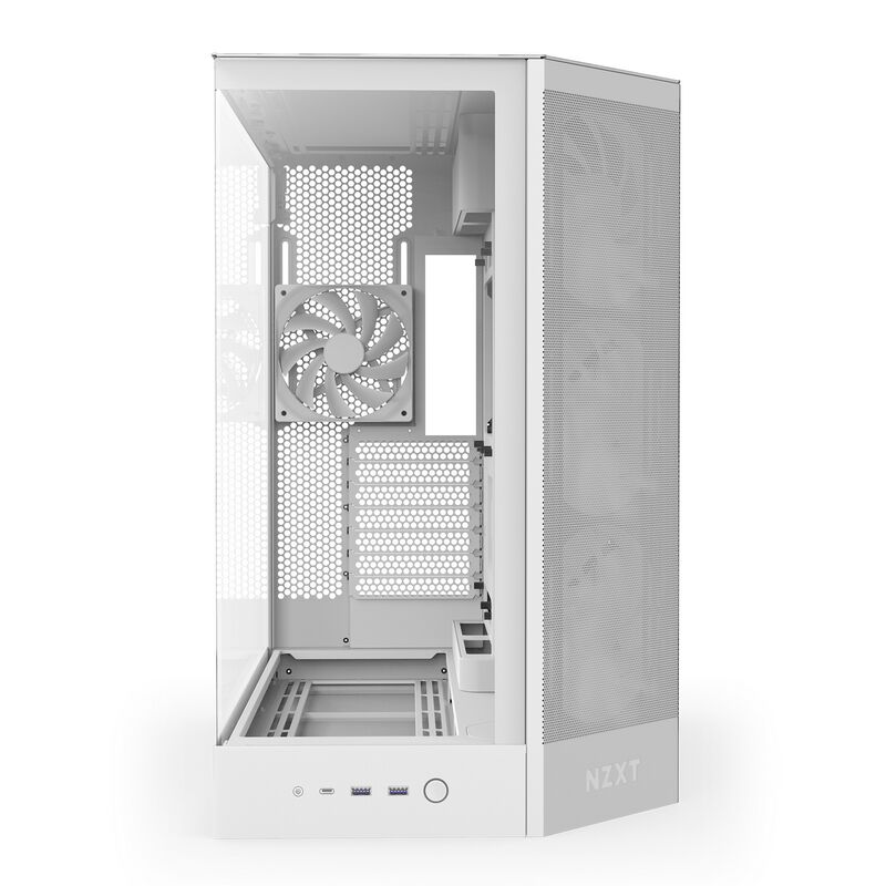 ♪ NZXT ゲーミングPCケース CA-2403/CM-H92FW-R1 ♪ NZXT CM-H92FW-R1 White SGCC / Tempered Glass Mid-Tower Case