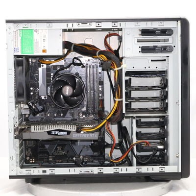 【通販センター】中古  TSUKUMO G-GEAR(AMD Ryzen 5 3600/16GB DDR4 (PC4)/SSD525GB/DVDマルチ/NVIDIA GeForce RTX 2060 6GB/W11H64 MAR) 199992 