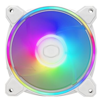 CoolerMaster  MasterFan MF120 Halo2 3in1 White Edition MFL-B2DW-213P2-R2 (3個パック) 